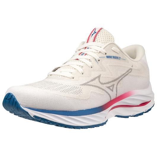 Giày Mizuno Wave Rider 27 Ssw Running Shoe Nữ Trắng Xám