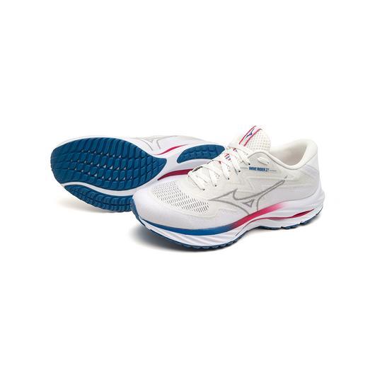 Giày Mizuno Wave Rider 27 Ssw Running Shoe Nữ Trắng Xám