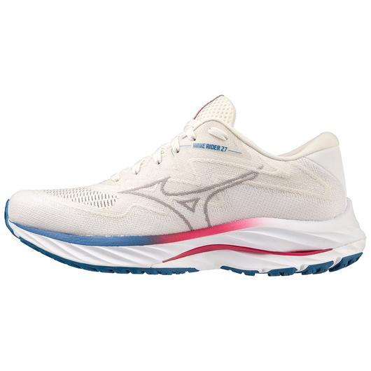 Giày Mizuno Wave Rider 27 Ssw Running Shoe Nữ Trắng Xám