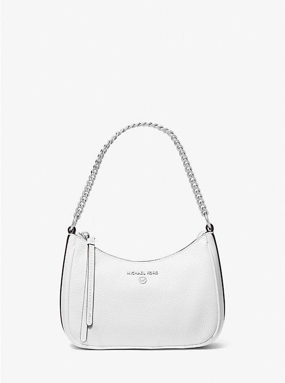 Túi Michael Kors Jet Set Charm Small Leather Pochette Nữ Trắng