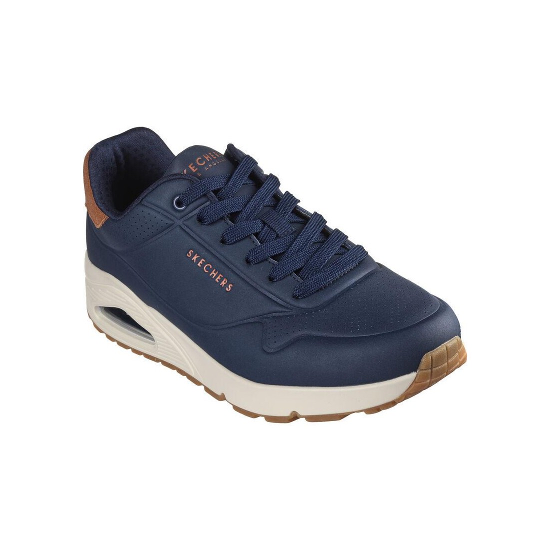Giày Skechers Uno - Suited On Air Nam Xanh Navy
