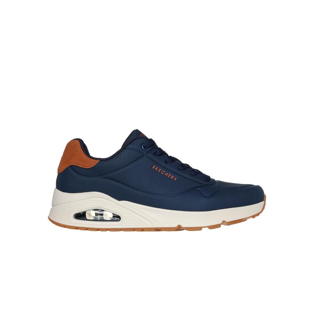 Giày Skechers Uno - Suited On Air Nam Xanh Navy
