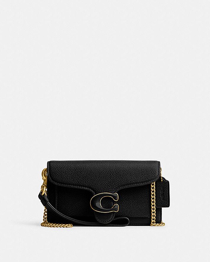 Túi Coach Tabby Crossbody Wristlet Nữ Đen