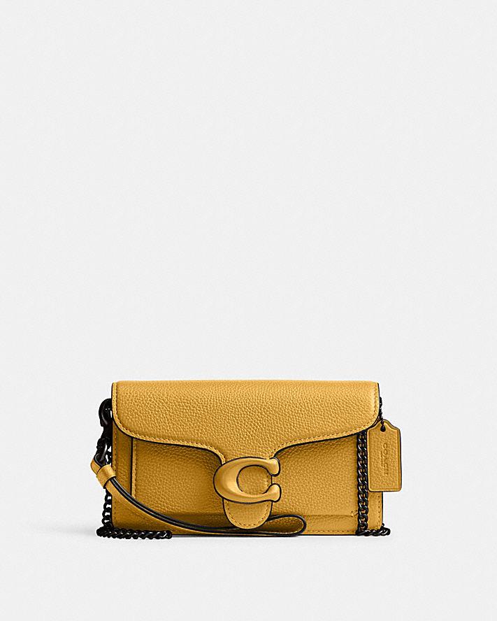 Túi Coach Tabby Crossbody Wristlet Nữ Vàng