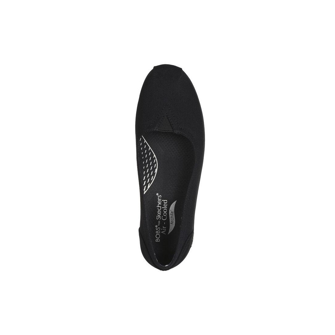 Giày Skechers Bobs Arch Fit Plush - By The Way Nữ Đen