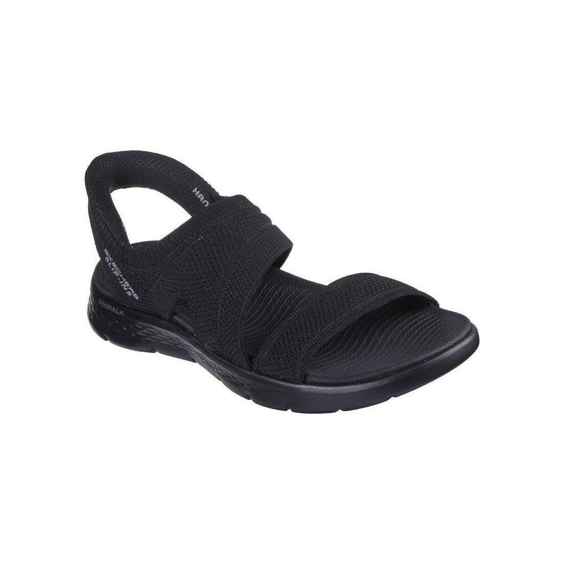 Dép Skechers Slip-Ins: Go Walk Flex Sandal - Enticing Nữ Đen