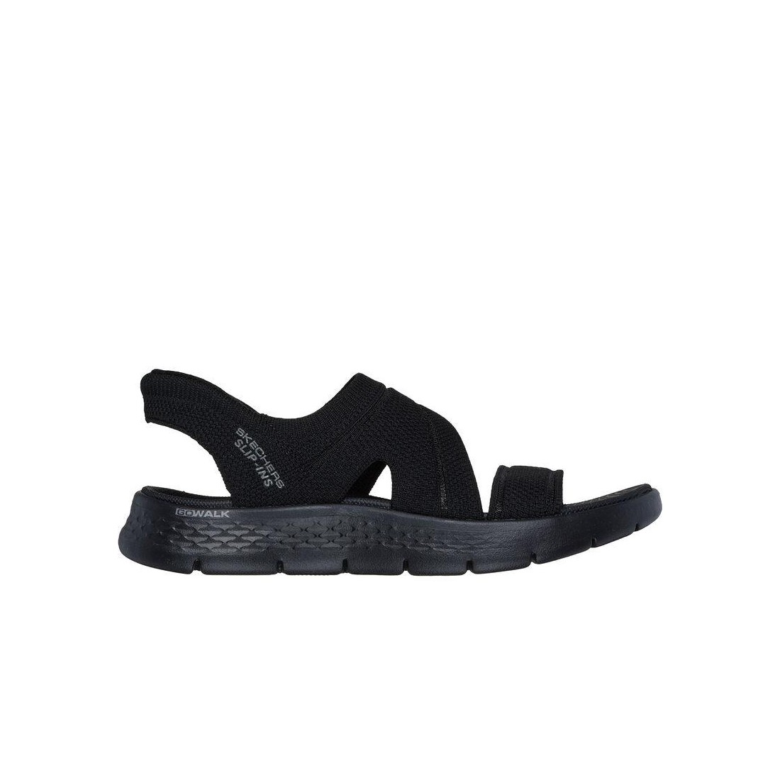 Dép Skechers Slip-Ins: Go Walk Flex Sandal - Enticing Nữ Đen