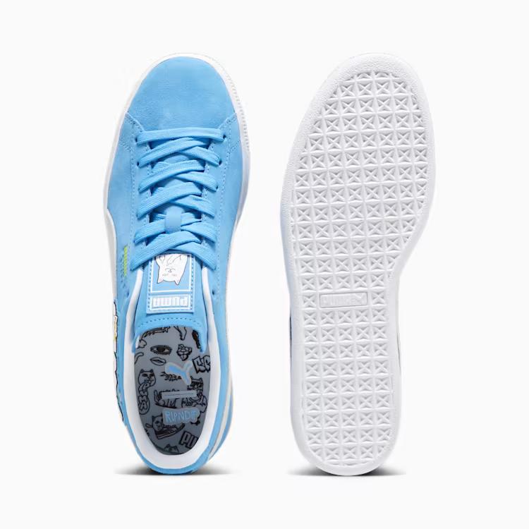 Giày Puma PUMA x RIPNDIP Suede Blue Sneakers Nữ Xanh Trắng