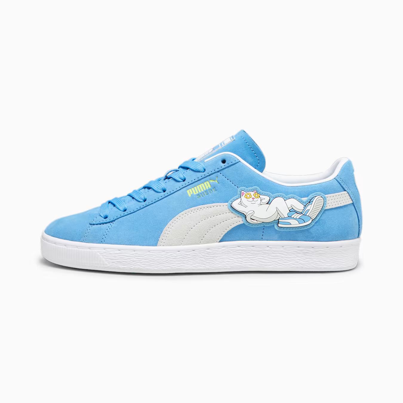 Giày Puma PUMA x RIPNDIP Suede Blue Sneakers Nữ Xanh Trắng