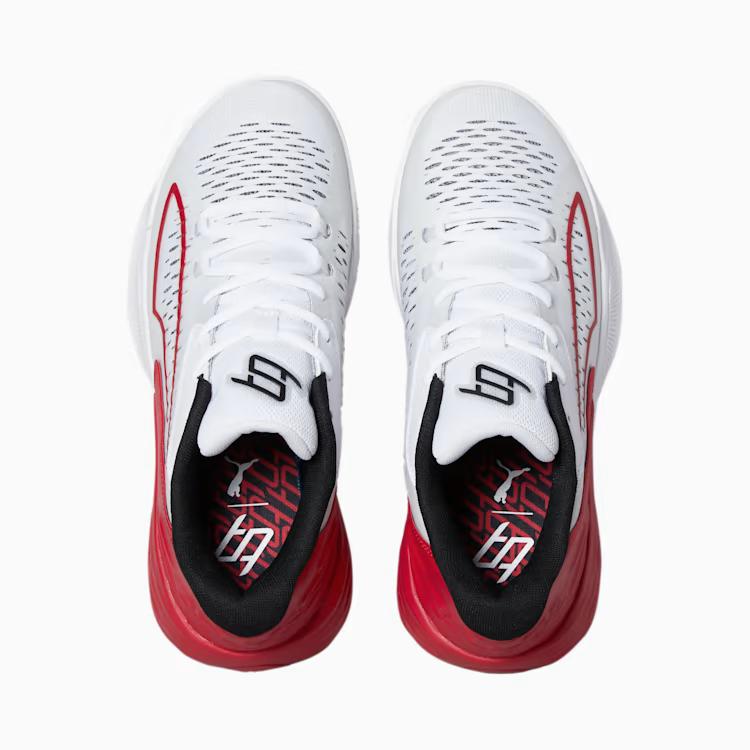 Giày Bóng Rổ Puma Stewie 1 Team Nữ Đỏ Trắng