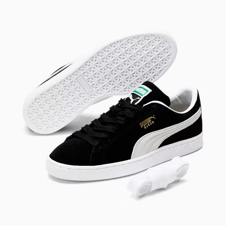 Giày Puma Suede Classic XXI Nữ Đen Trắng