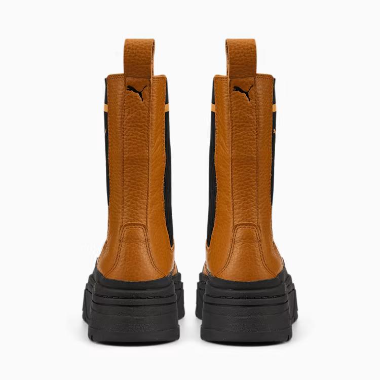 Giày Puma Mayze Stack Casual Women's Chelsea Boot Nữ Nâu