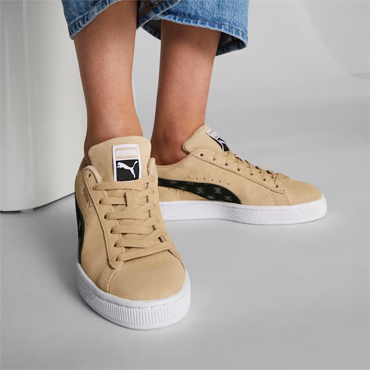 Giày Puma Suede Classic T7 Nữ Vàng