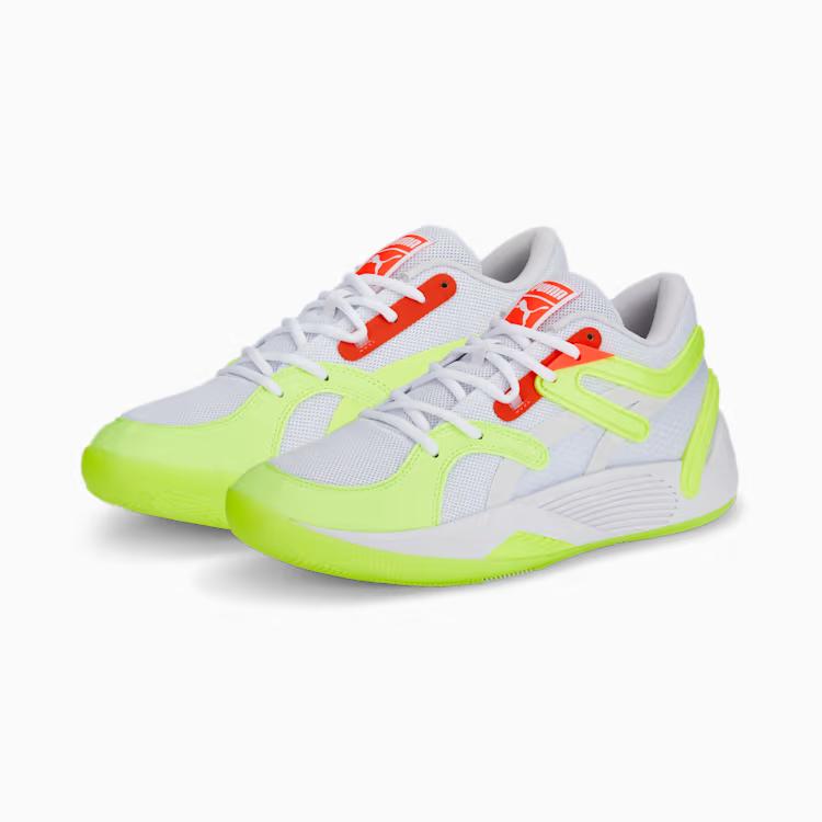 Giày Puma TRC Blaze Court Glow Stick Nữ Trắng Xanh