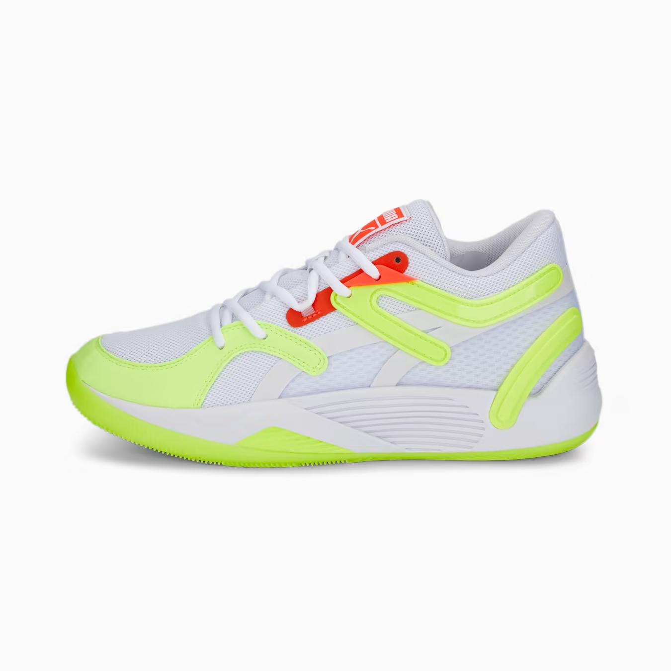 Giày Puma TRC Blaze Court Glow Stick Nữ Trắng Xanh