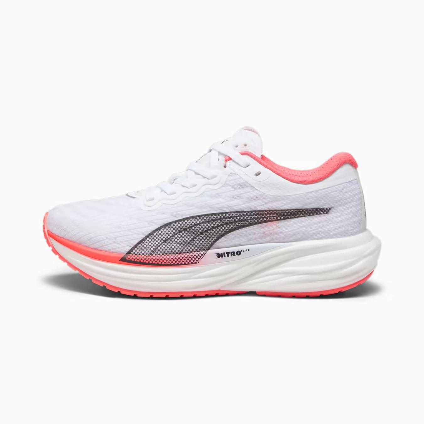 Giày Puma Deviate NITRO™ 2 Nữ Trắng Hồng Phấn