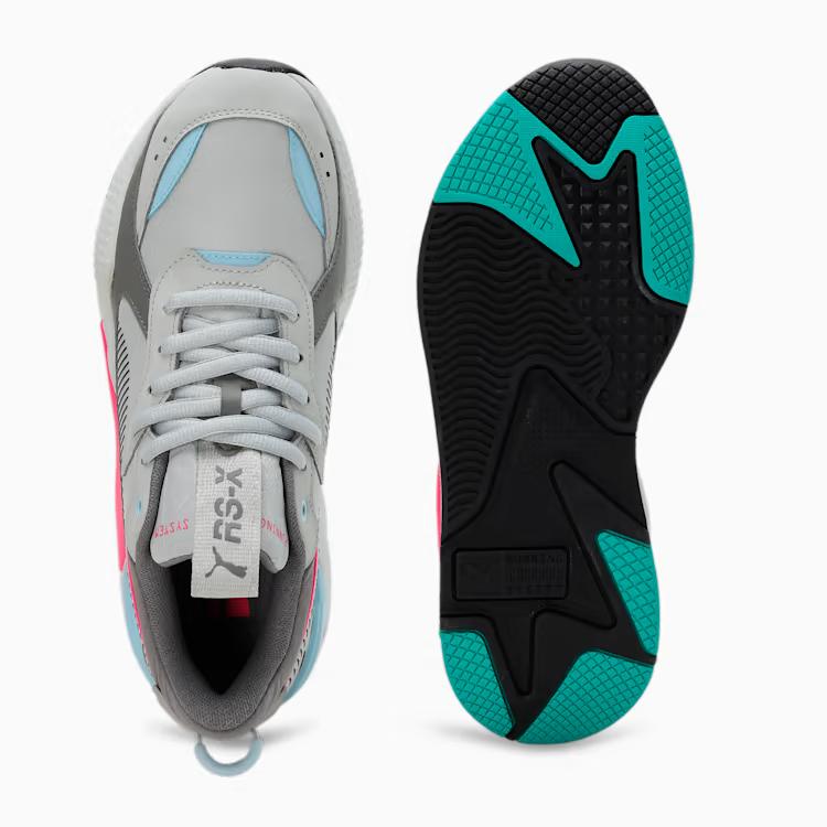 Giày Puma RS-X Games Nữ Xám Phối Màu