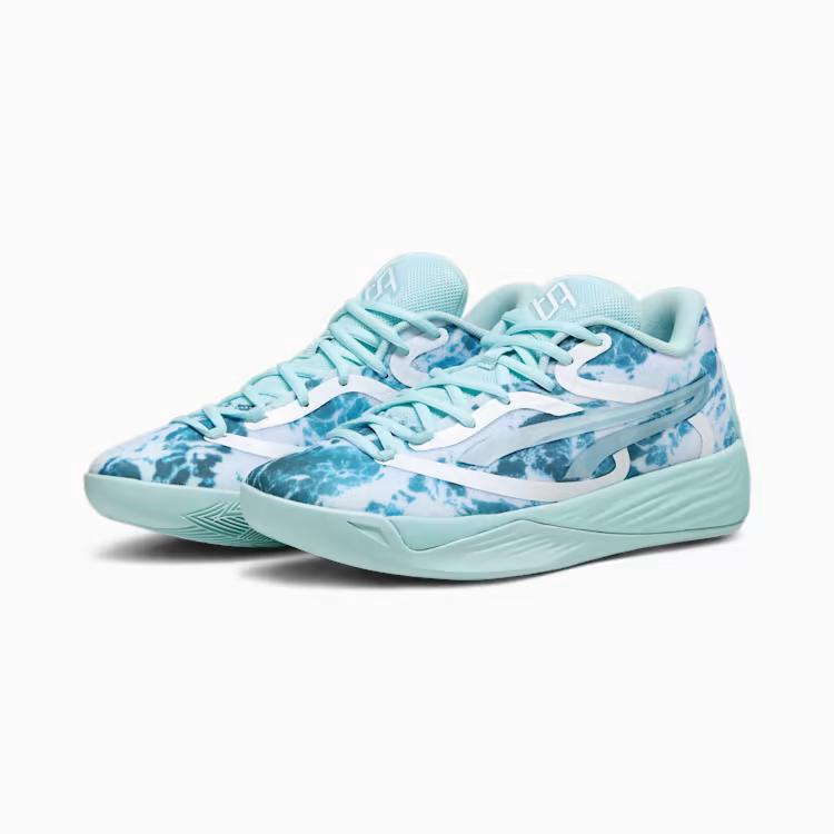 Giày Puma Stewie 2 Water Giày Bóng Rổ Nữ Xanh 