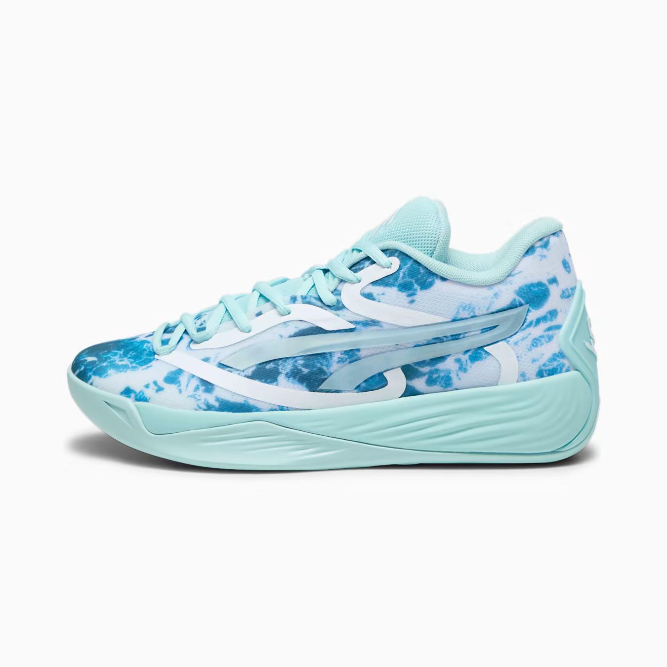 Giày Puma Stewie 2 Water Giày Bóng Rổ Nữ Xanh 