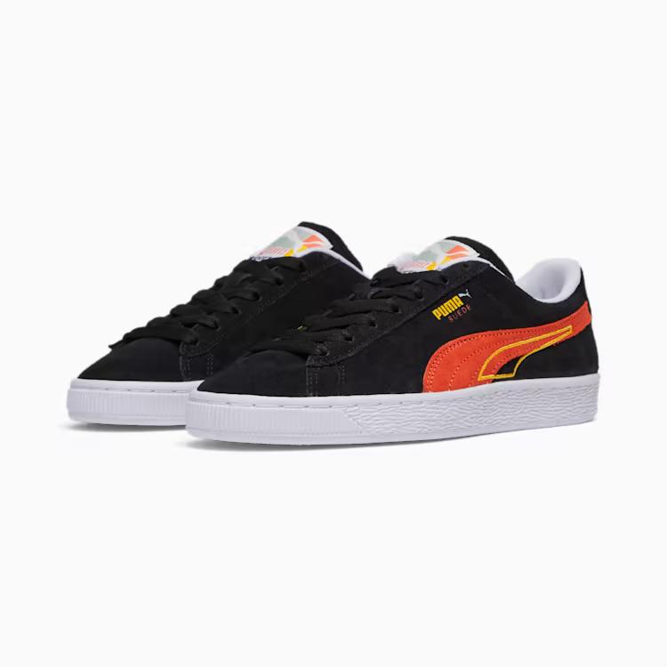 Giày Puma Suede Brand Love Nữ Đen