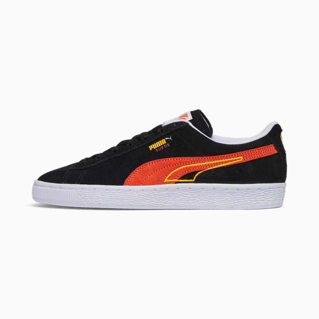 Giày Puma Suede Brand Love Nữ Đen