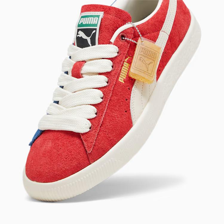 Giày Puma Suede Vintage Origins Nữ Đỏ Phối Màu