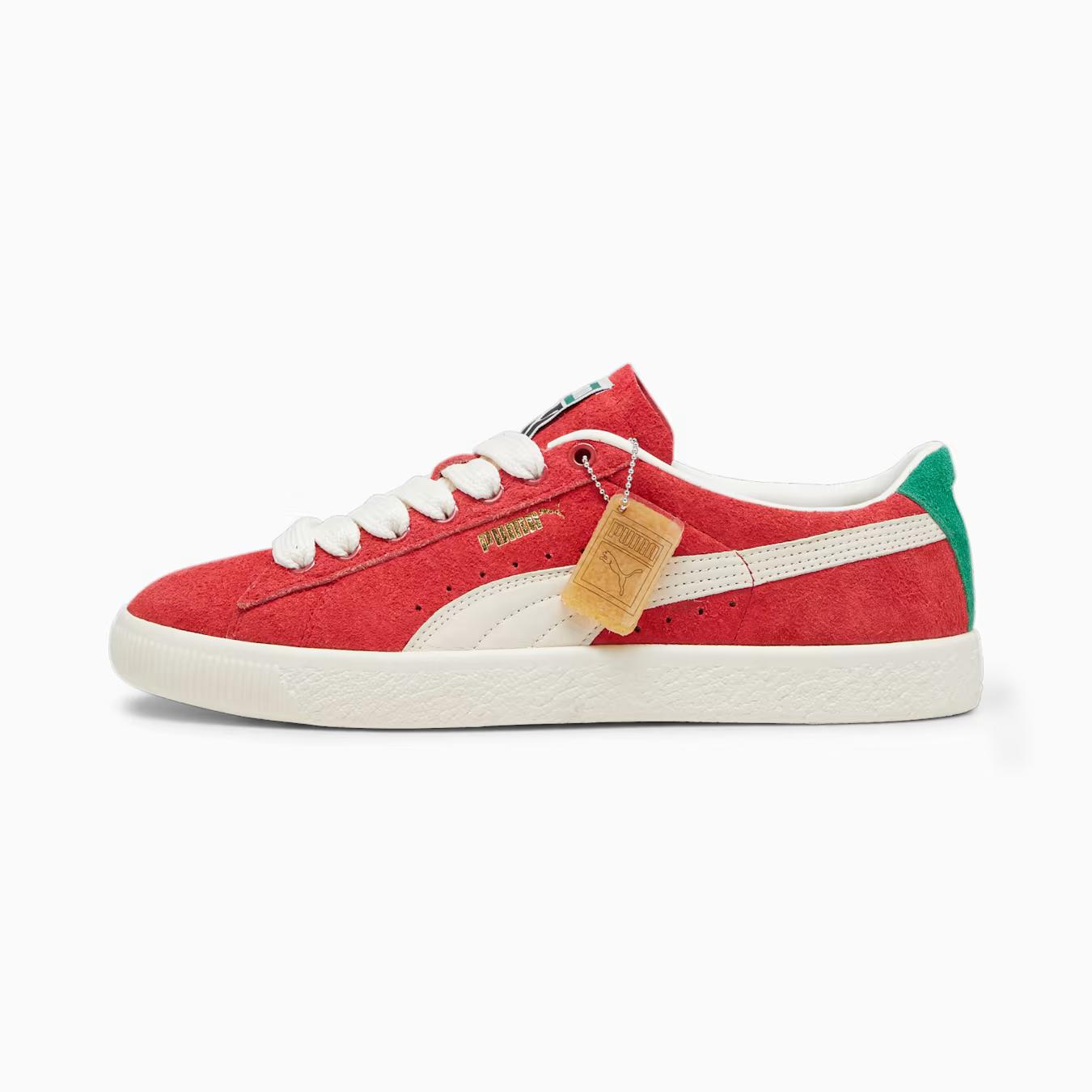 Giày Puma Suede Vintage Origins Nữ Đỏ Phối Màu