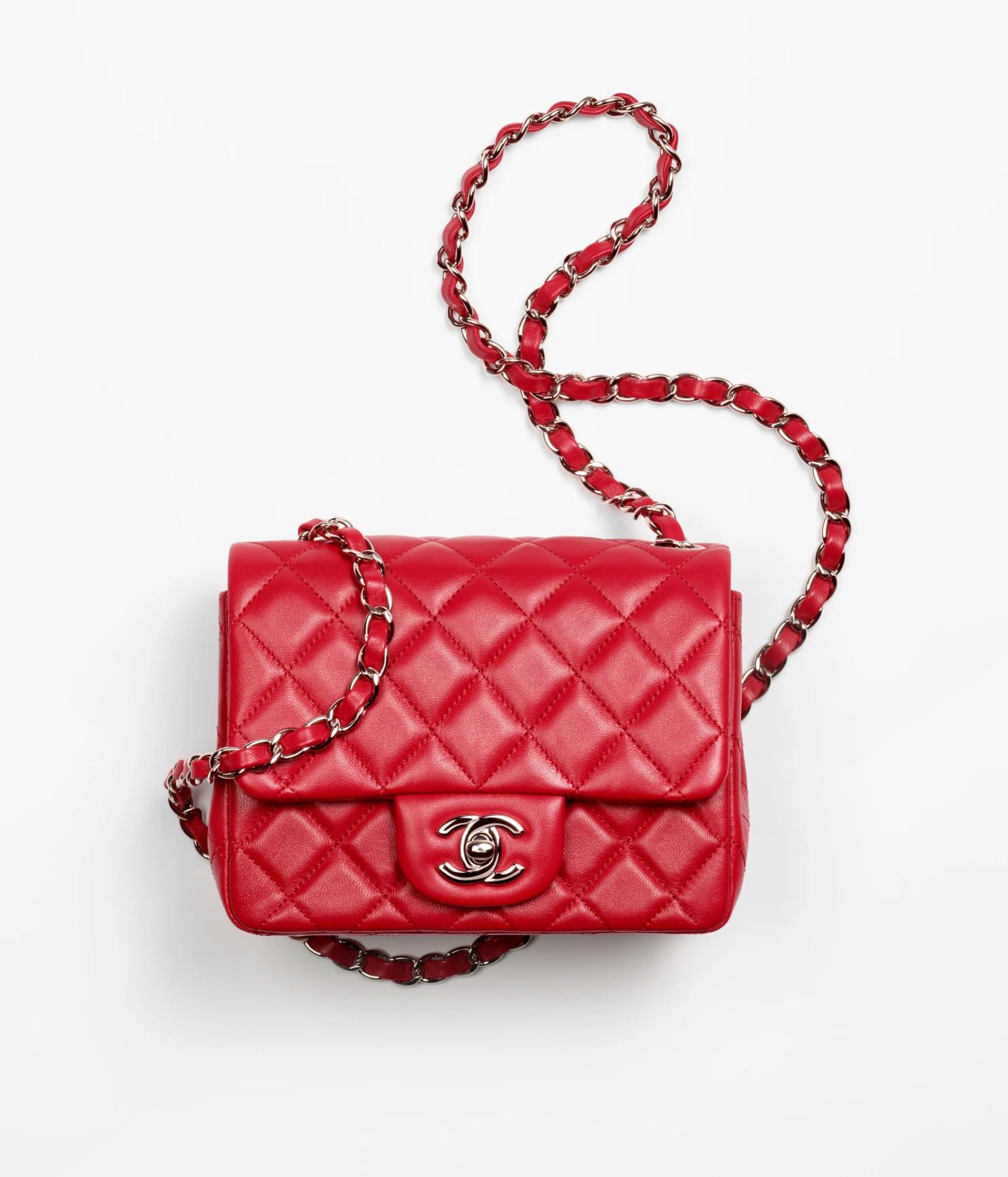 Túi Chanel Mini Flap Bag Nữ Đỏ