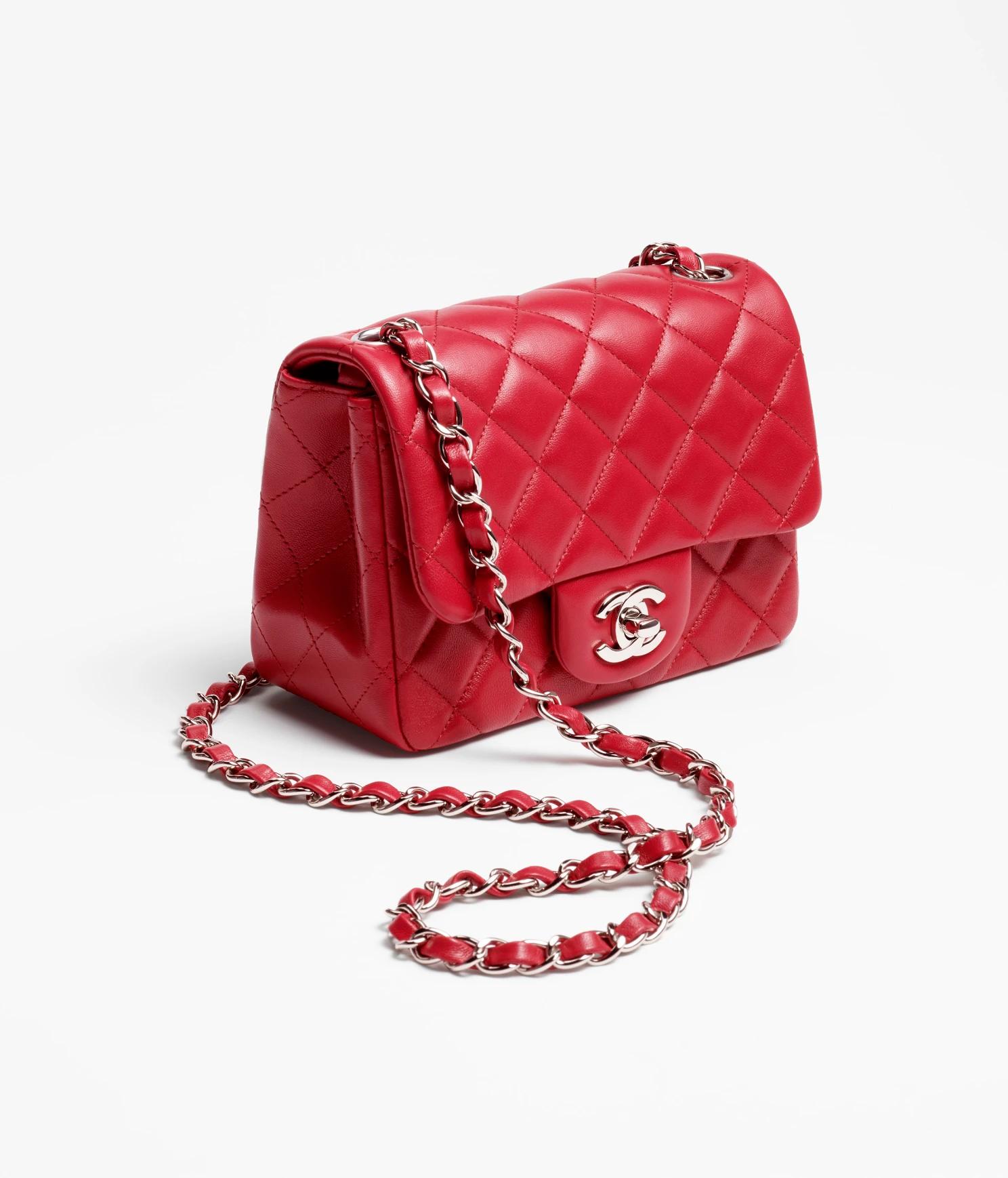 Túi Chanel Mini Flap Bag Nữ Đỏ