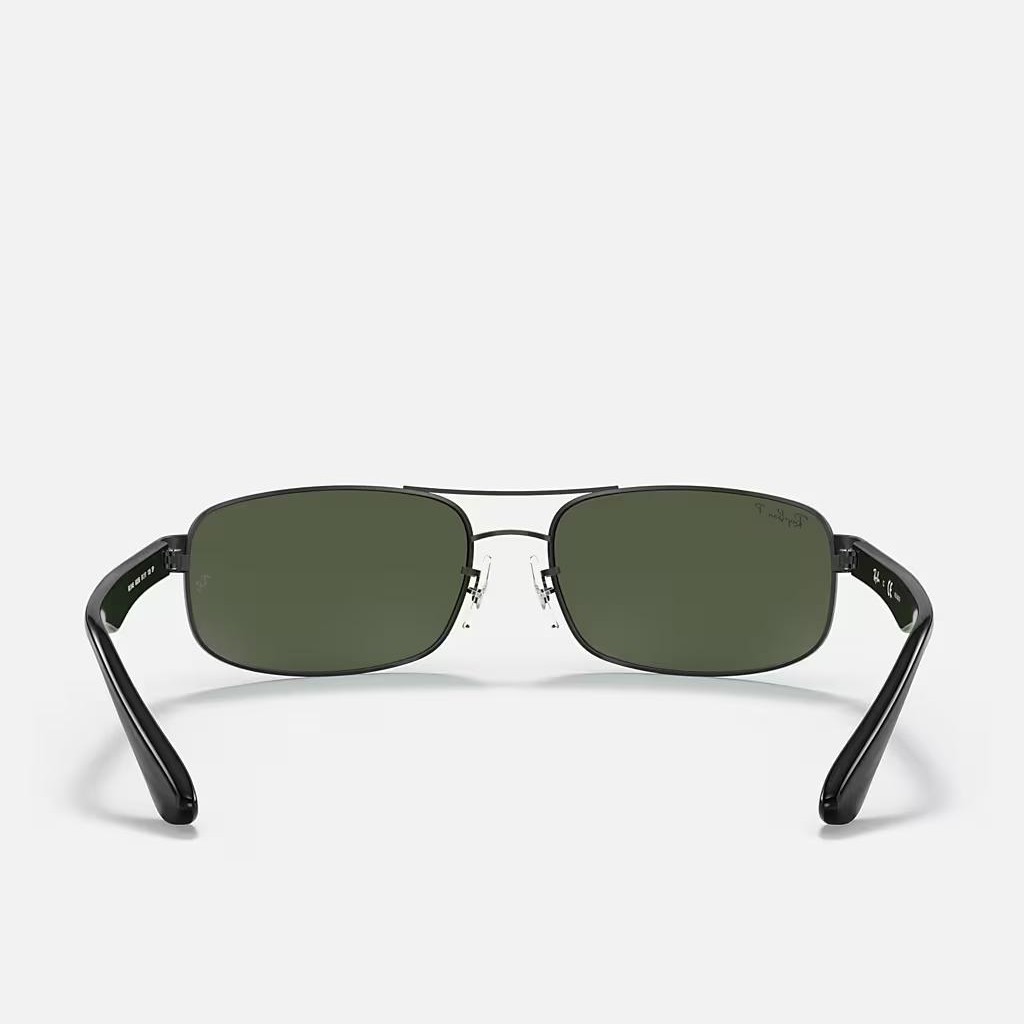 Kính Ray-Ban Rb3445 Polarized Đen Xanh Lá