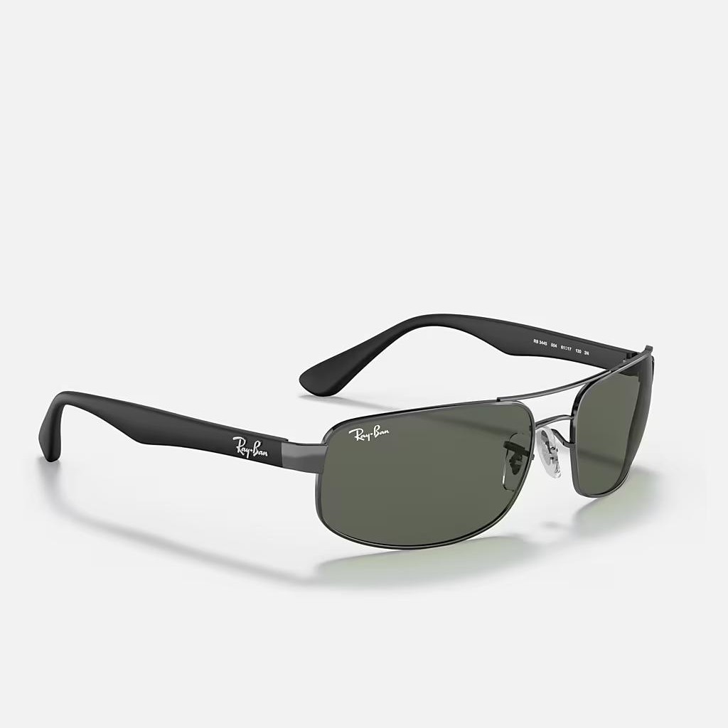 Kính Ray-Ban Rb3445 Xám Xanh Lá