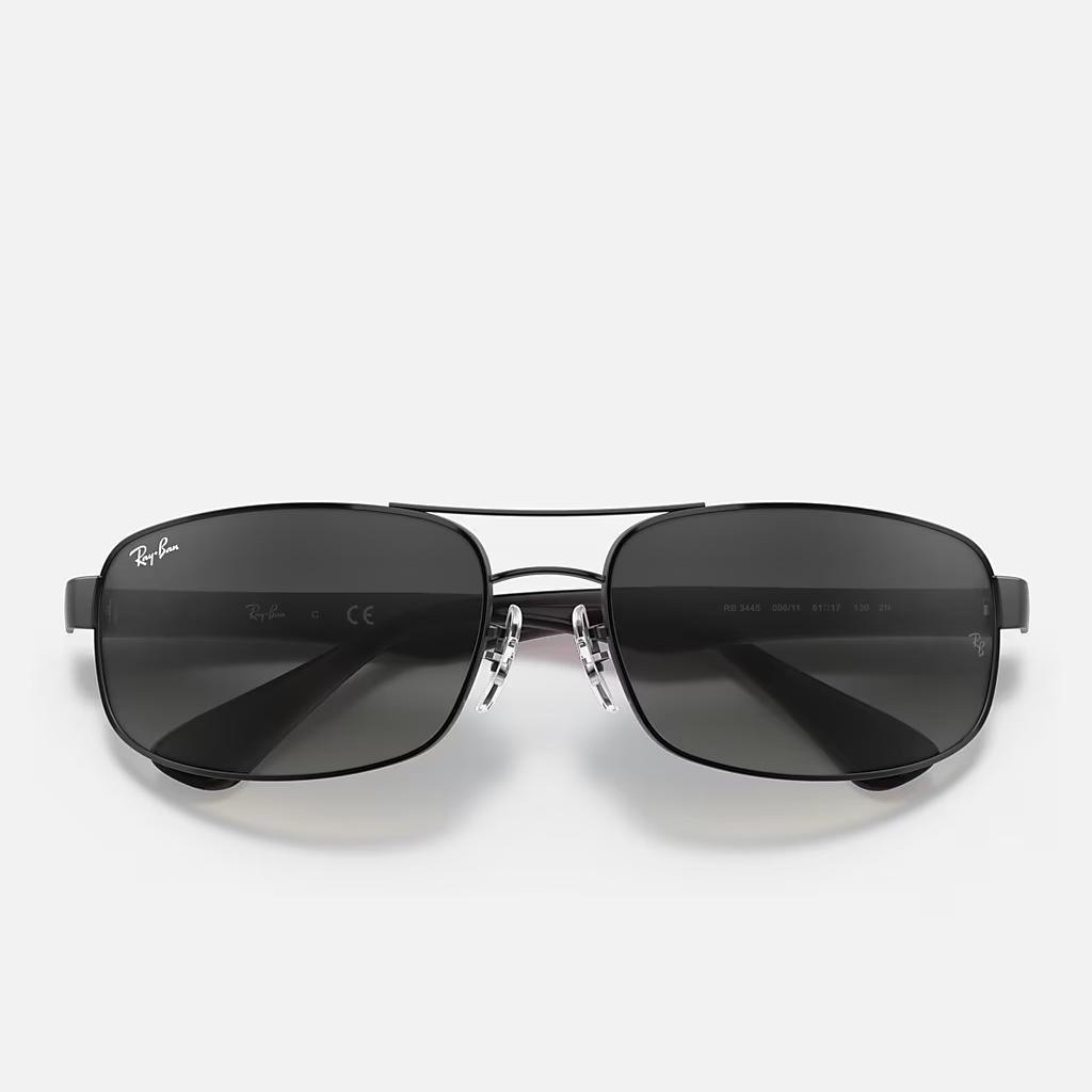 Kính Ray-Ban Rb3445 Đen Nhám Xám