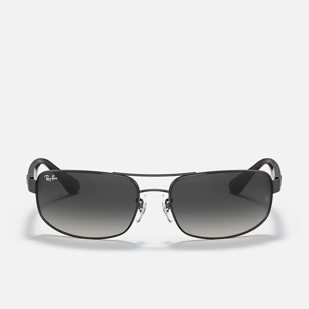 Kính Ray-Ban Rb3445 Đen Nhám Xám