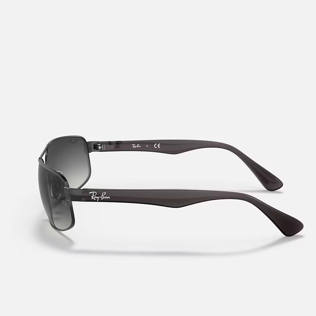 Kính Ray-Ban Rb3445 Đen Nhám Xám