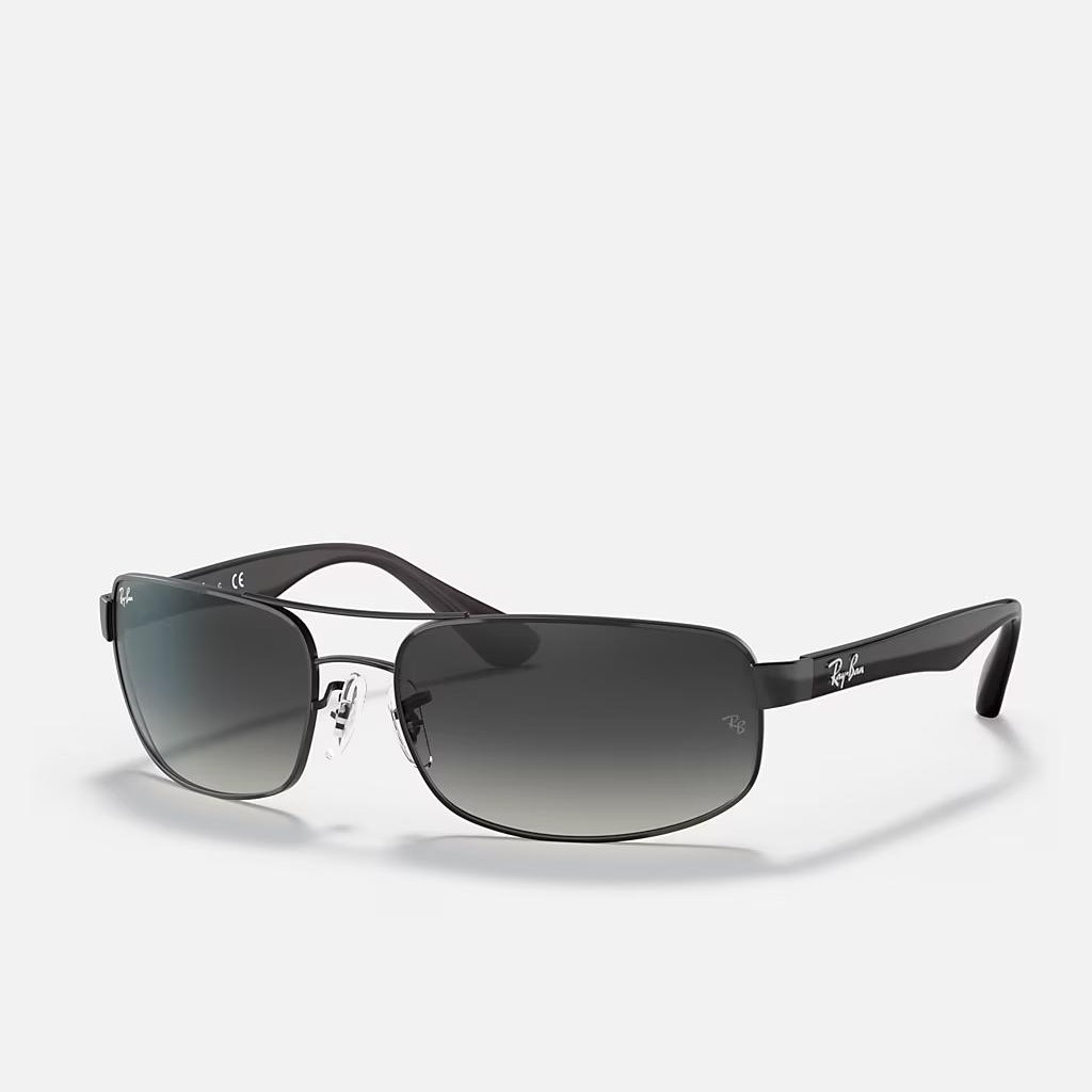 Kính Ray-Ban Rb3445 Đen Nhám Xám