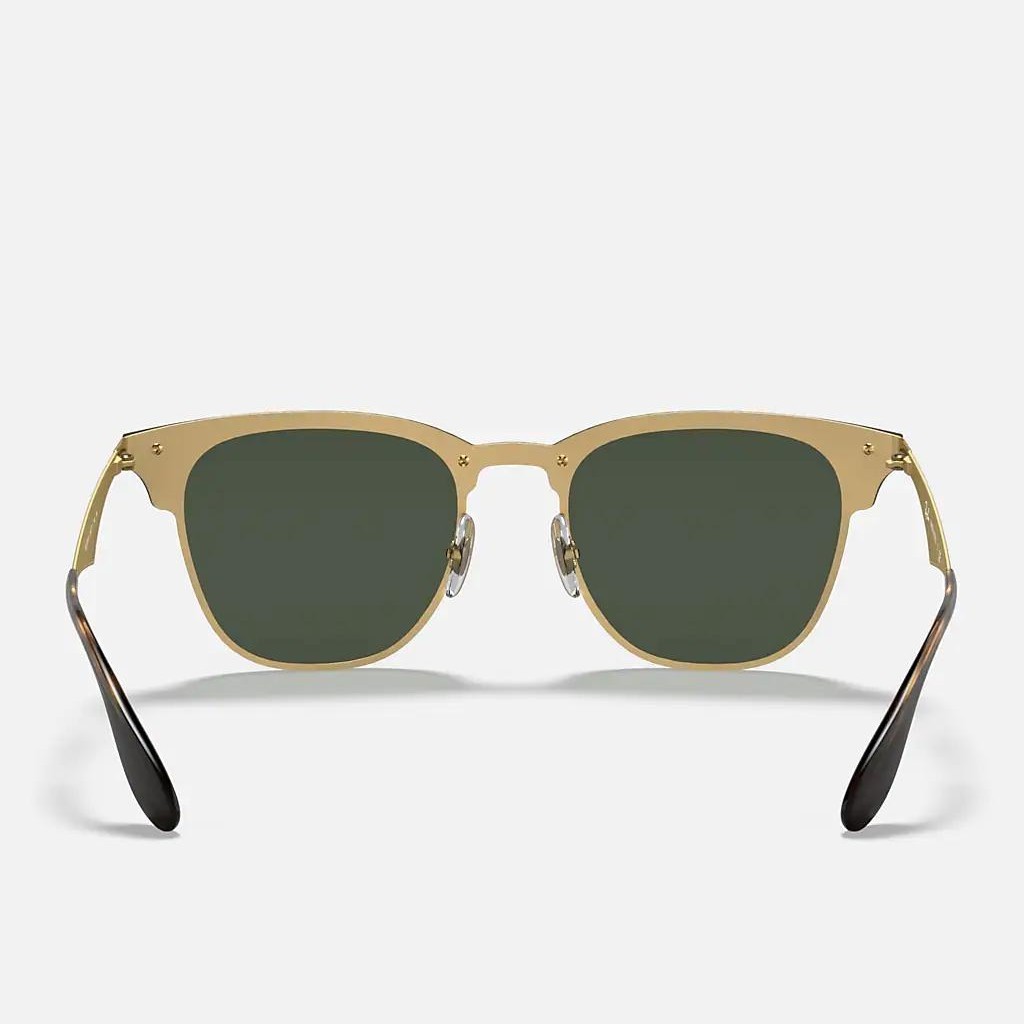 Kính Ray-Ban Blaze Clubmaster Vàng Xanh Lá