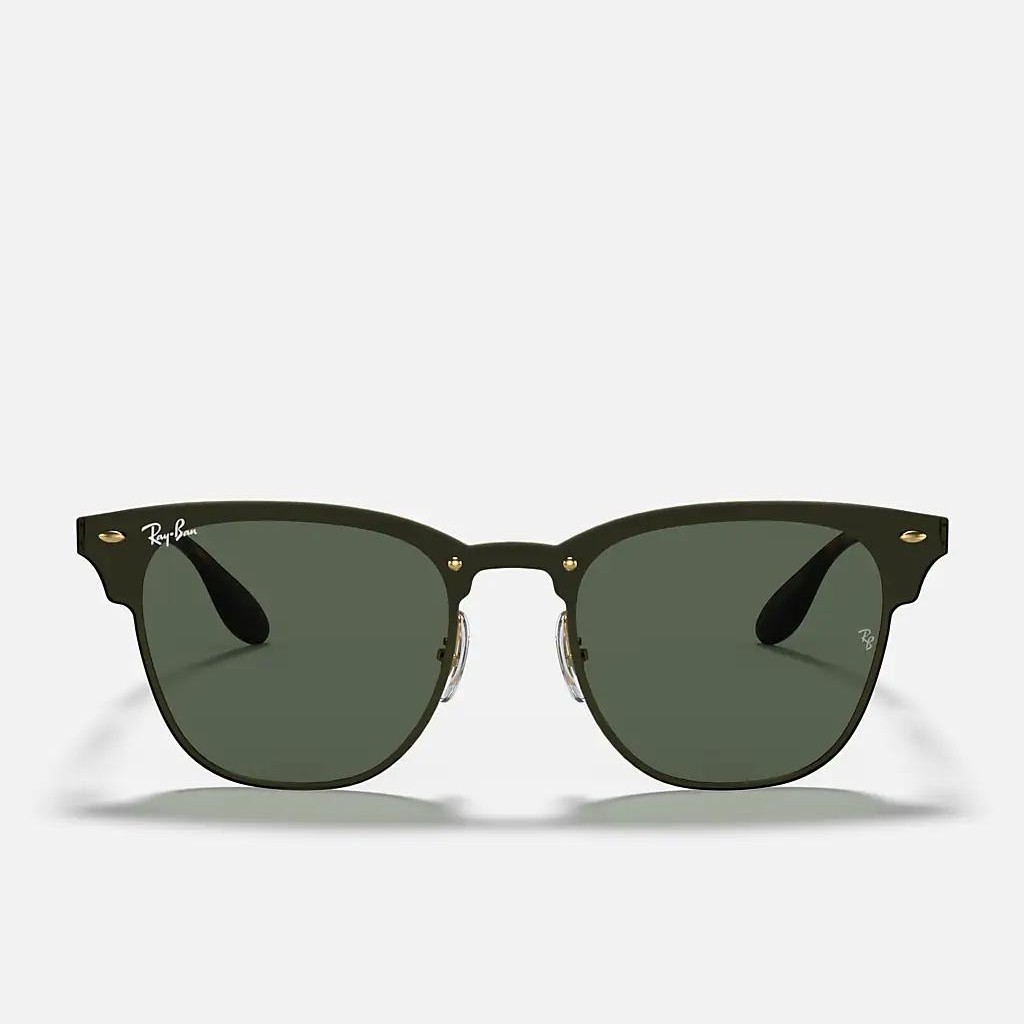 Kính Ray-Ban Blaze Clubmaster Vàng Xanh Lá