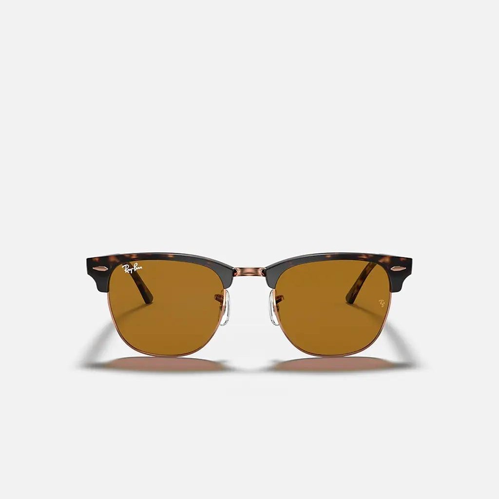 Kính Ray-Ban Clubmaster Marble Nâu