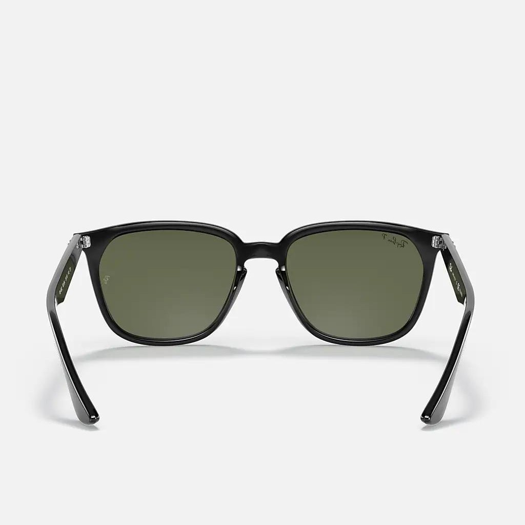 Kính Ray-Ban Rb4362 Đen Xanh Lá