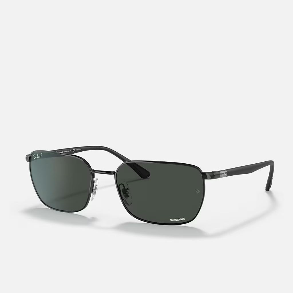 Kính Ray-Ban Rb3684Ch Chromance Đen Xám