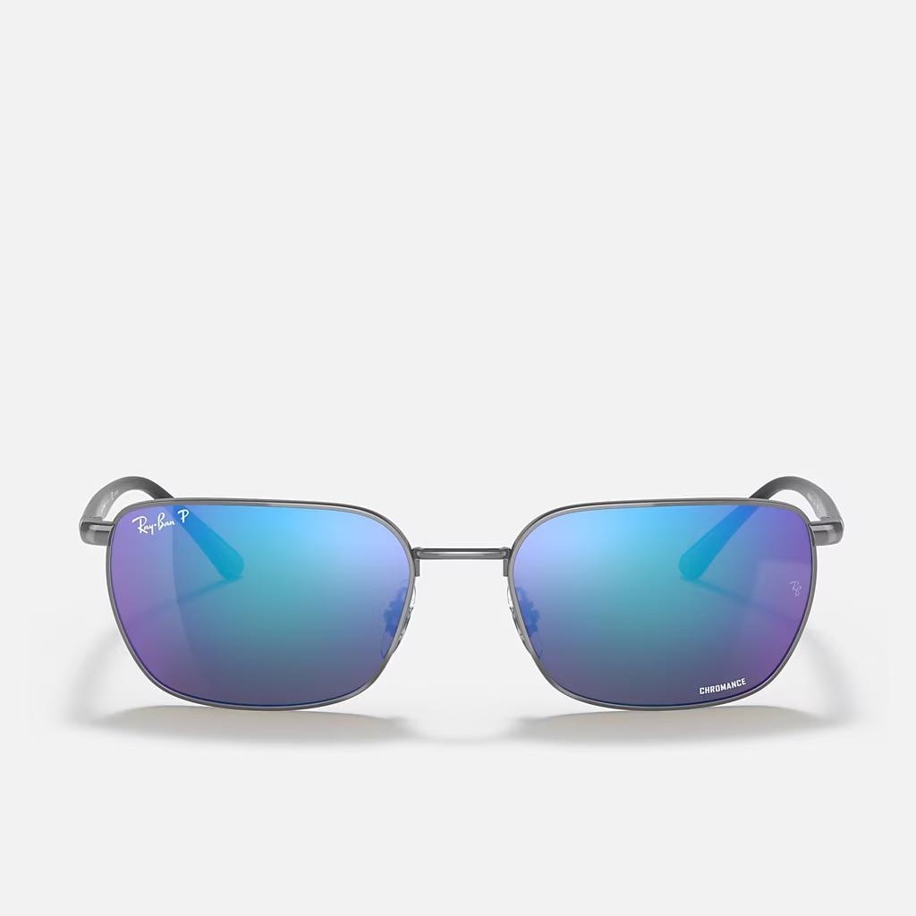 Kính Ray-Ban Rb3684Ch Chromance Xám Xanh Dương