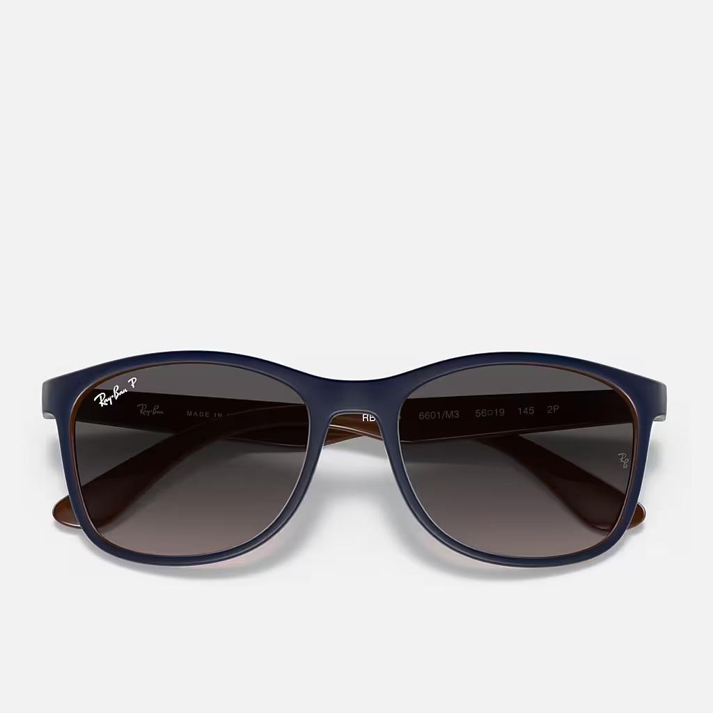 Kính Ray-Ban Rb4374 Polarized Xanh Dương Xám