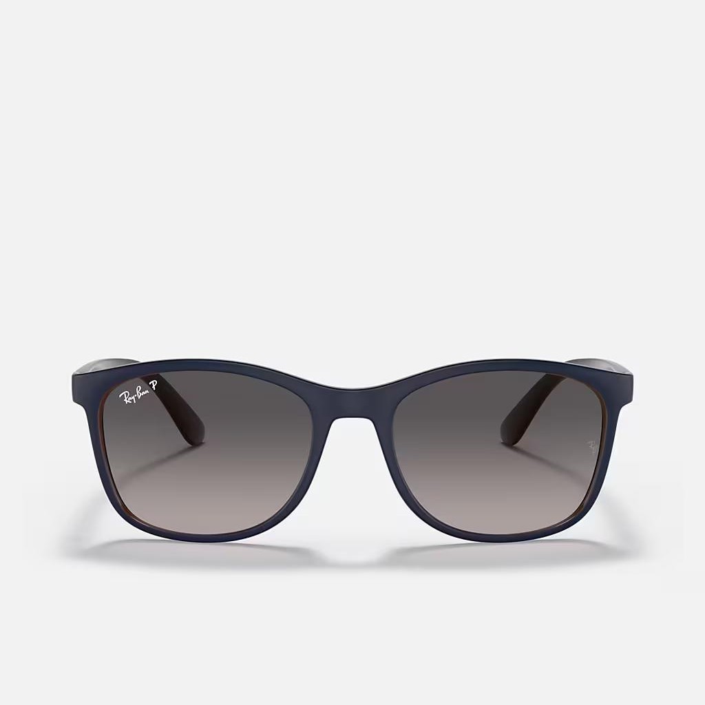 Kính Ray-Ban Rb4374 Polarized Xanh Dương Xám