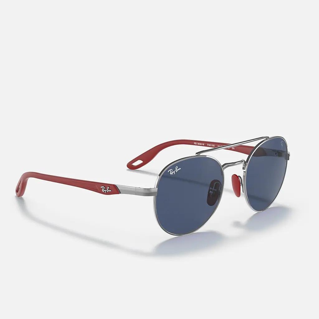 Kính Ray-Ban Rb3696M Scuderia Ferrari Collection Xám Xanh Dương