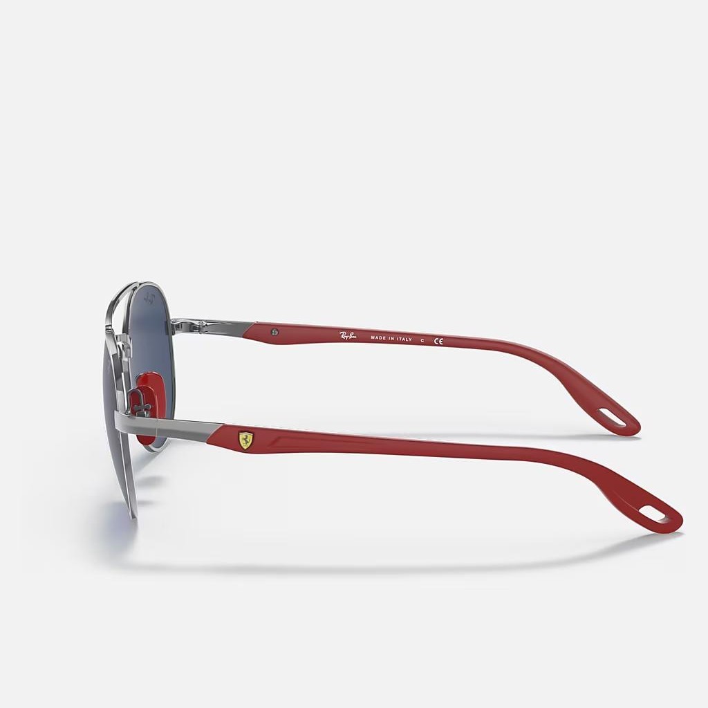 Kính Ray-Ban Rb3696M Scuderia Ferrari Collection Xám Xanh Dương