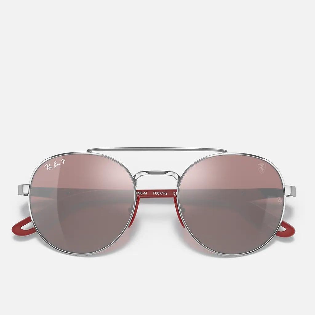 Kính Ray-Ban Rb3696M Scuderia Ferrari Collection Bạc Tím