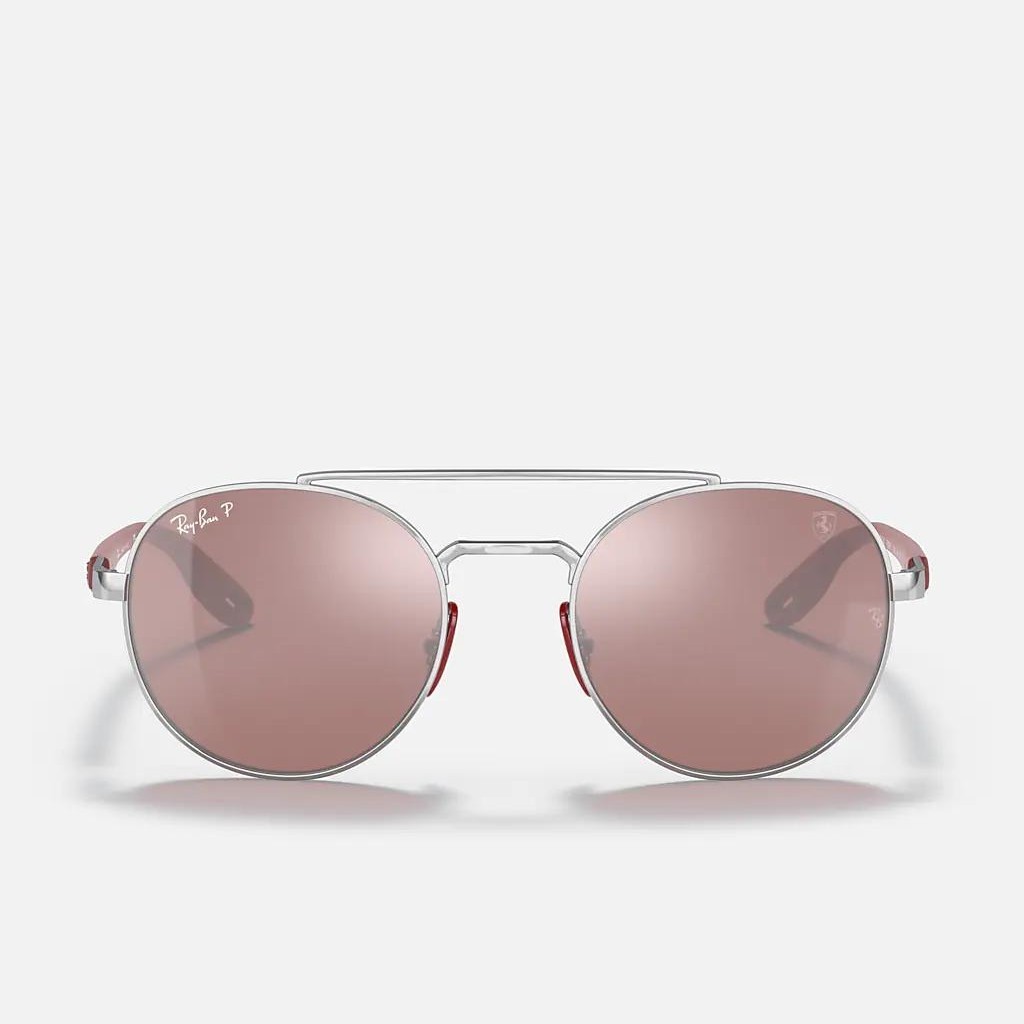 Kính Ray-Ban Rb3696M Scuderia Ferrari Collection Bạc Tím