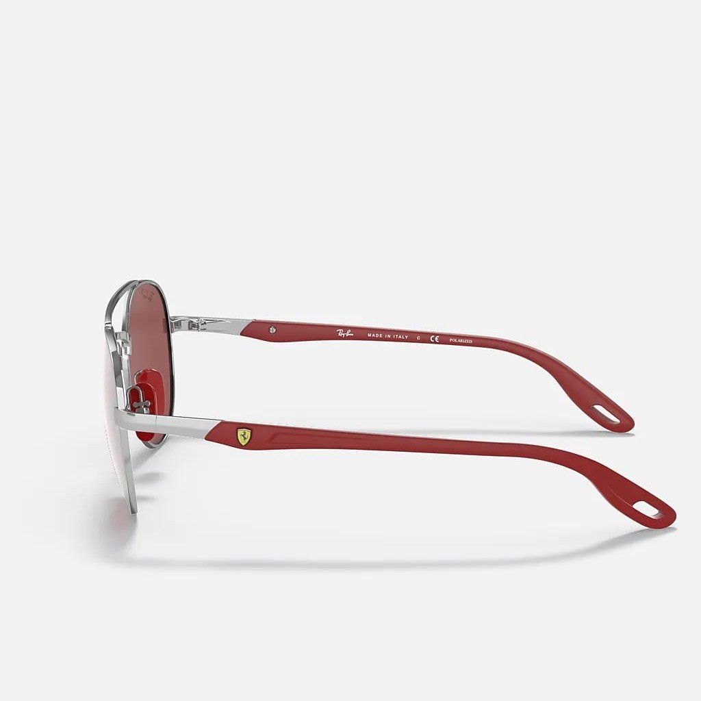 Kính Ray-Ban Rb3696M Scuderia Ferrari Collection Bạc Tím