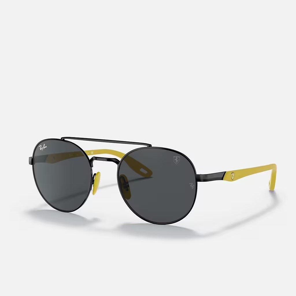 Kính Ray-Ban Rb3696M Scuderia Ferrari Collection Đen Xám