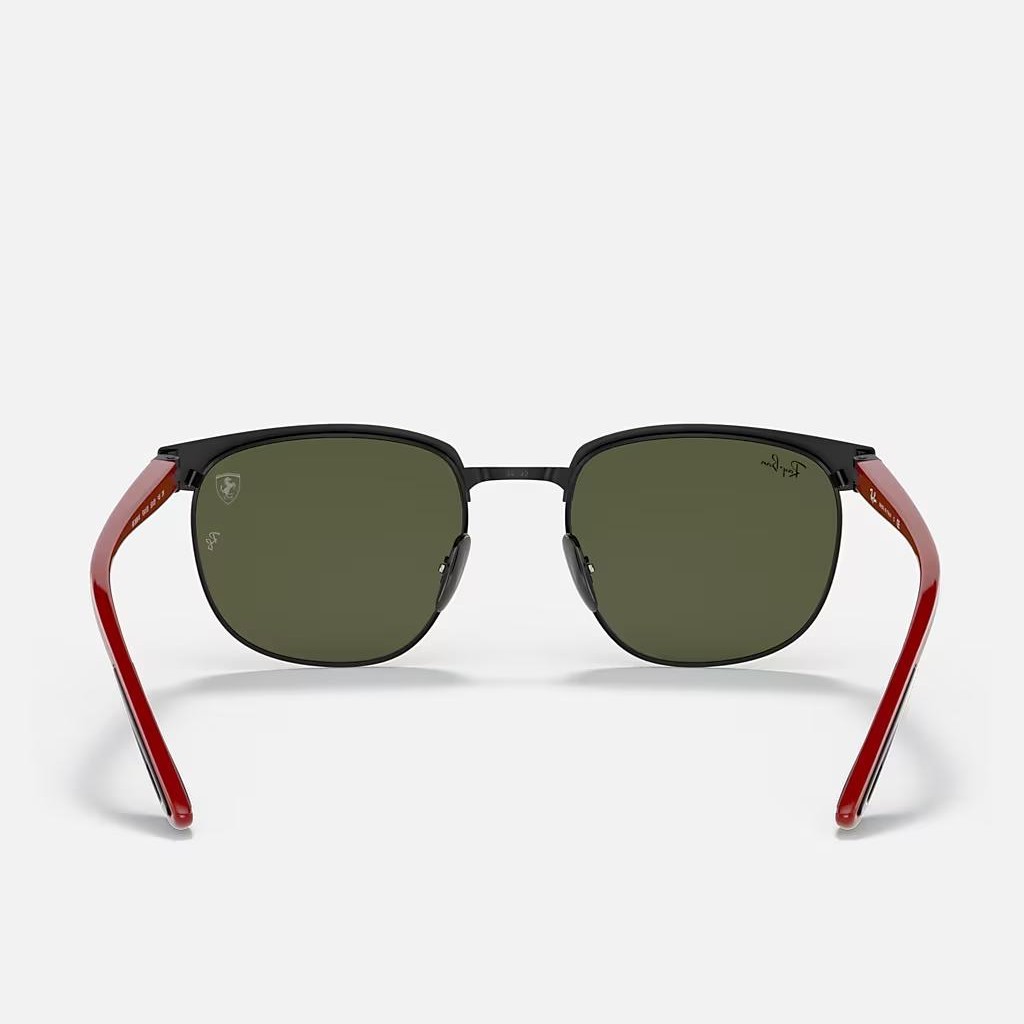 Kính Ray-Ban Rb3698M Scuderia Ferrari Collection Đen Nhám Bạc